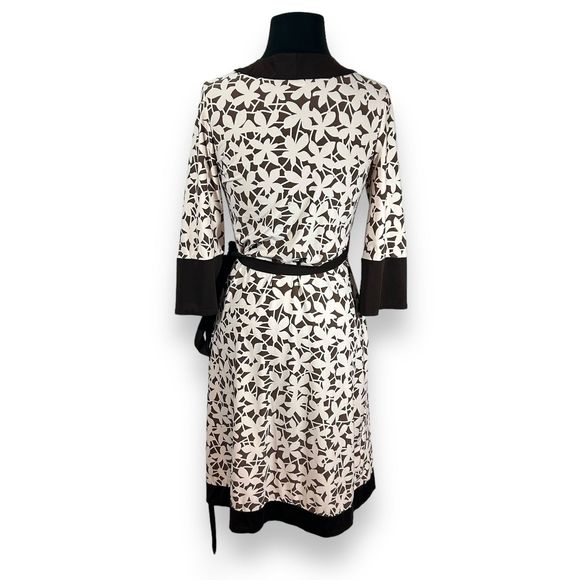 Diane Von Furstenberg‎ Renny Silk Jersey Wrap Dress Womens 4 - Picture 3 of 8